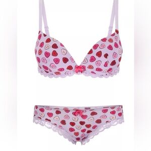 Adore Me Set Push Up Size 34C And M Panties